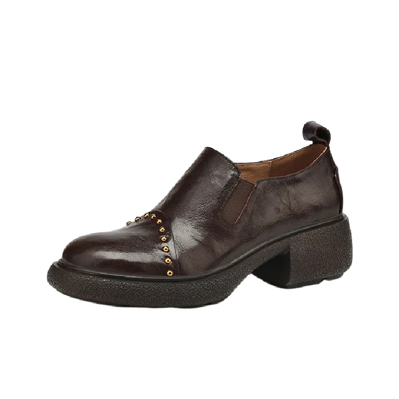 Fashionable Studded Loafer-0