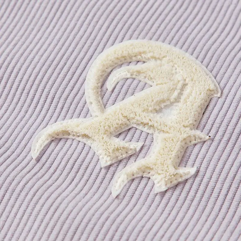 Embroidery Warming Polyester Quilted Jacket-5