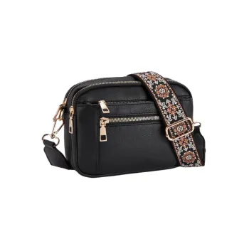 Fashionable Zipper Crossbody Bag Women