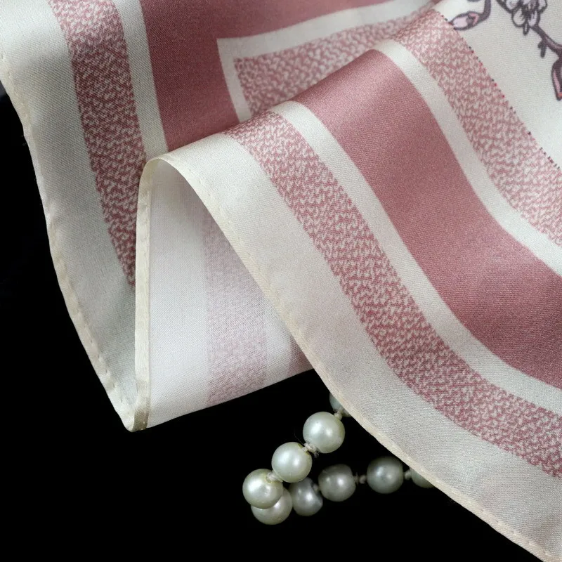 Fashionable Simple Silk Scarf-4