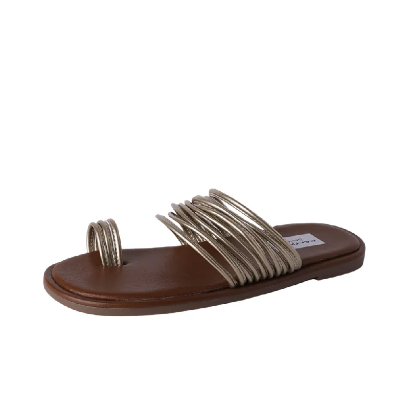 Casual Plain Beach Sandals-0