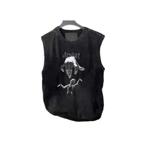 Retro Cotton Sleeveless Vest