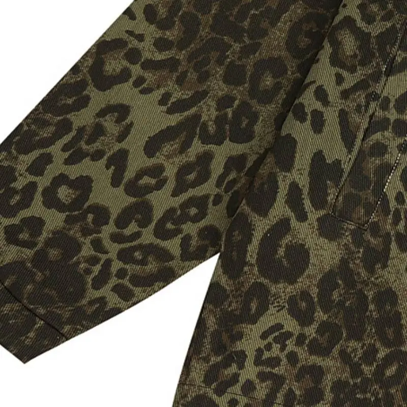 Retro Leopard Print Jacket-3