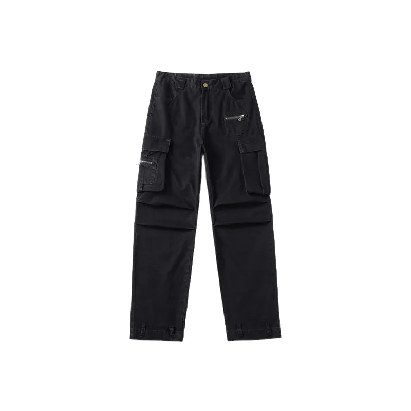 Street Casual 100% Cotton Cargo Pants-5