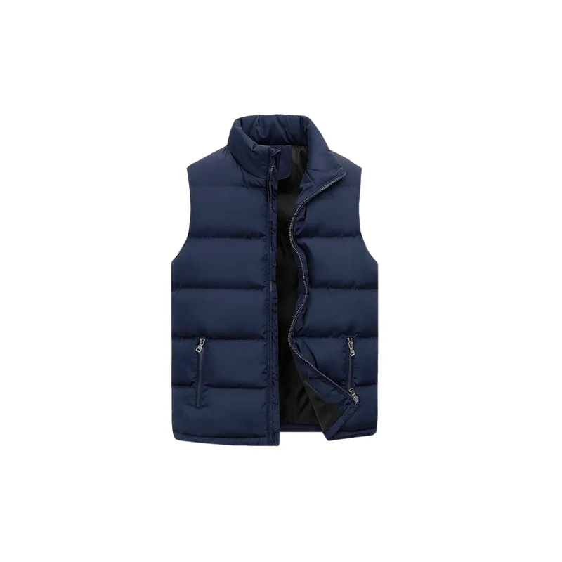 Casual Warming Blended Synthetic Fabrics Vest-6