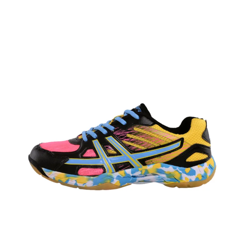 Casual Plain Badminton Shoes-0