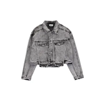 Fashionable Retro Denim Jacket