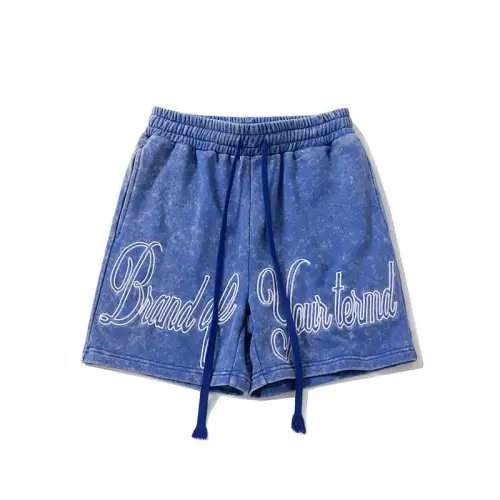 Distressed Casual Sports Shorts