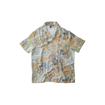Retro Loose Silk Shirt
