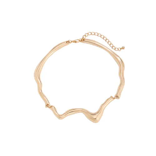 Trendy Liquid Metal Necklace