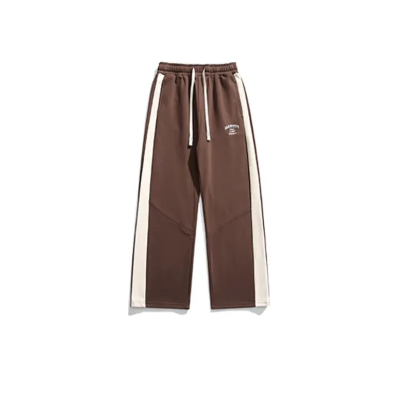 Embroidered Sports Casual Pants-4