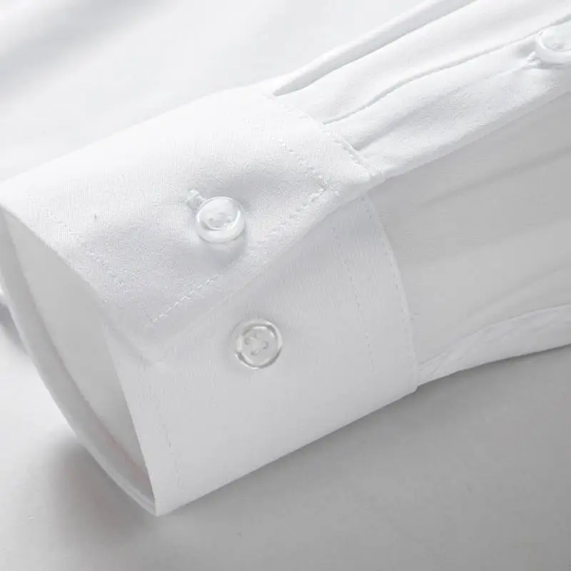 Business Plain Polyester Shirt Unisex-7