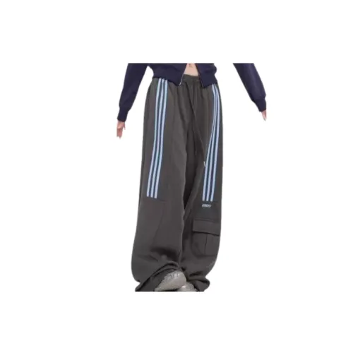 Casual Straight Striped Sports Pants