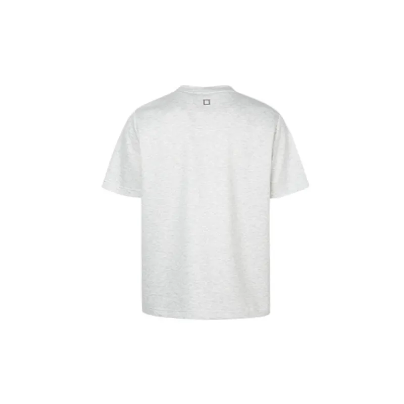 Casual Loose Blended Synthetic Fabrics T Shirt-1