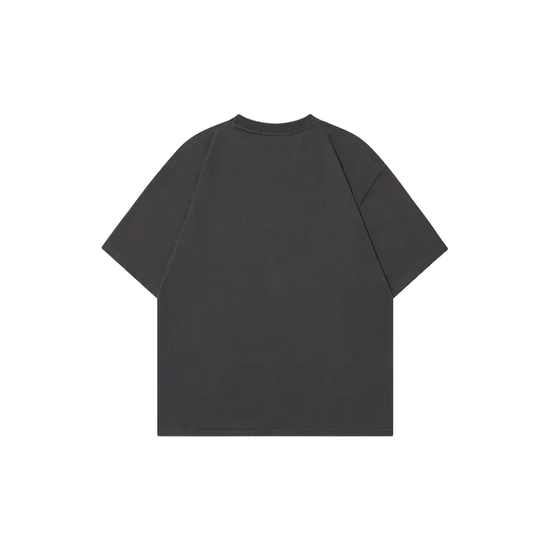 Simple Casual 100% Cotton T Shirt-1
