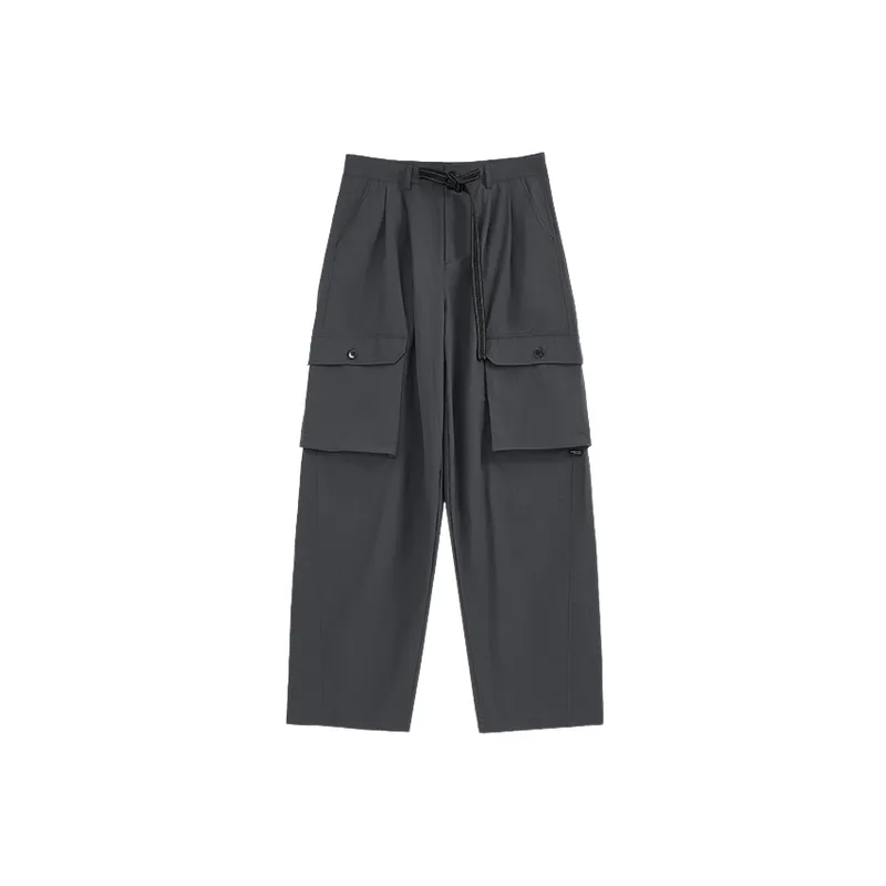 Fashionable Simple 100% Nylon Casual Pants-4
