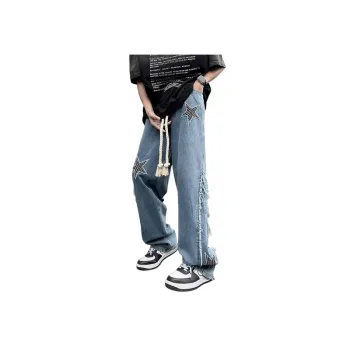 Trendy Embroidered Jeans
