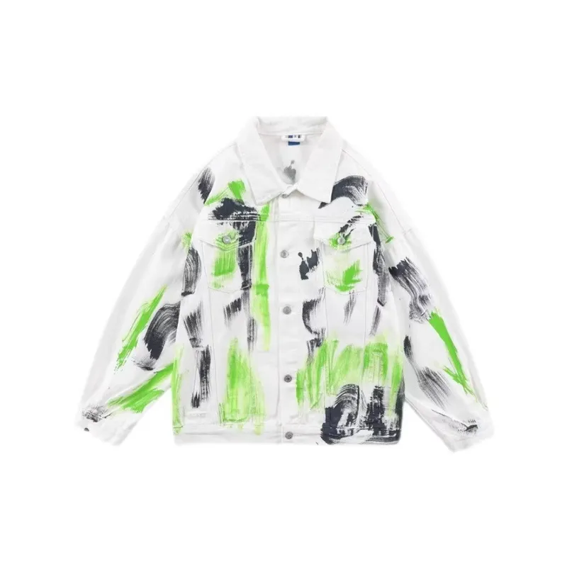 Casual Fashionable Loose Denim Jacket-0