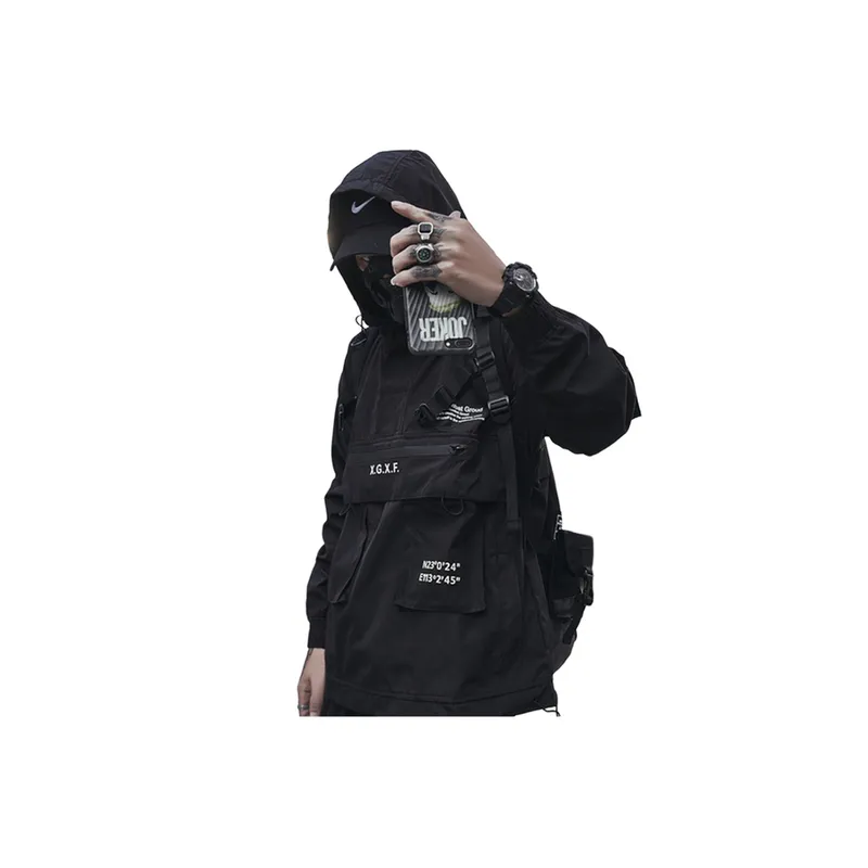 Fashionable Lightweight Blended Synthetic Fabrics Jacket-1