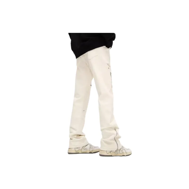 Casual Loose Straight Leg Cargo Pants-5