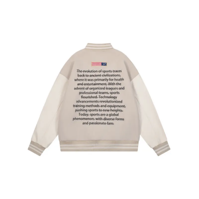 Fashionable Simple Baseball Jersey-1
