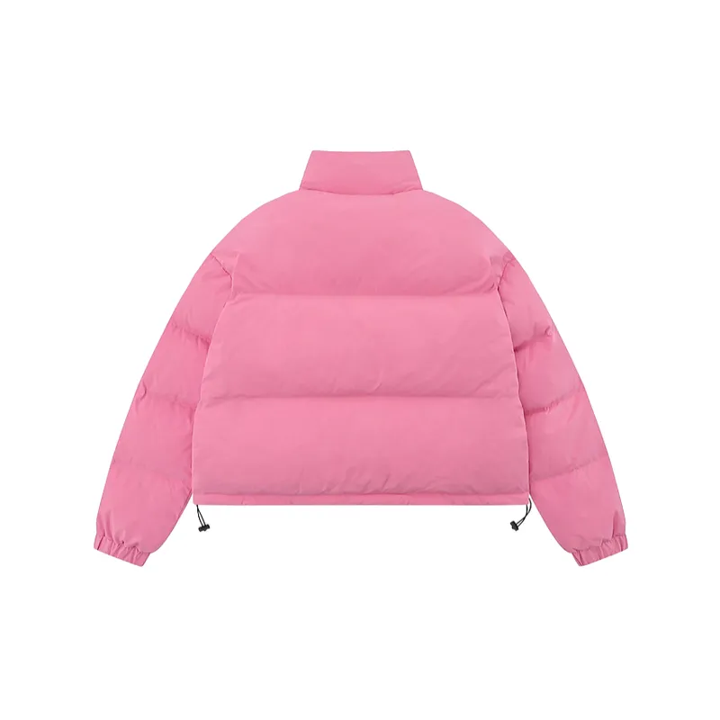 Simple Funky Quilted Jacket Women-7