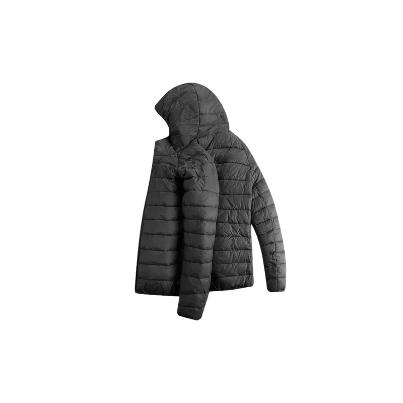Fashion Warm Blended Synthetic Fabrics Quilted Jacket-5
