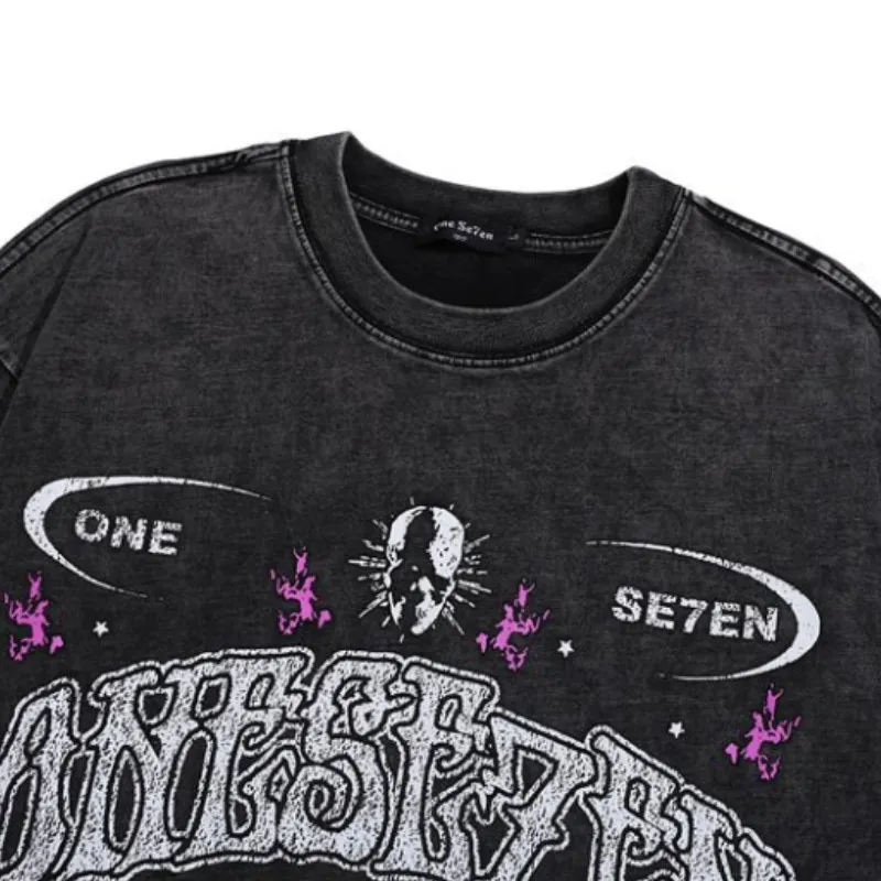 Retro Loose Long Sleeve T Shirt-2