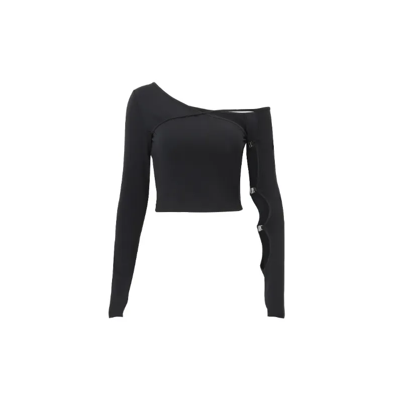 Fashionable Long Sleeve T Shirt Women-0