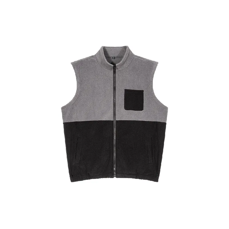 Fashionable Contrast Color Polyester Vest-0