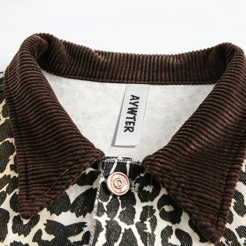 Simple Leopard Print Jacket-2