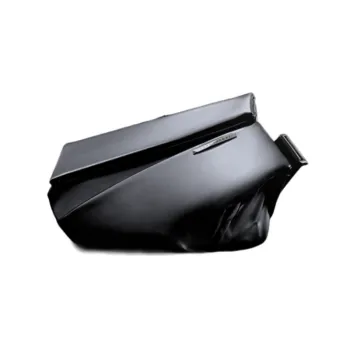 Black Leather Messenger Bag