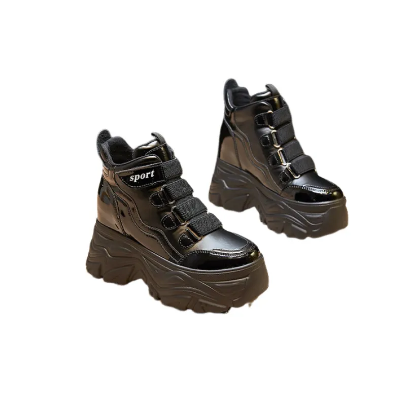 Trendy Waterproof Platform Shoes-1