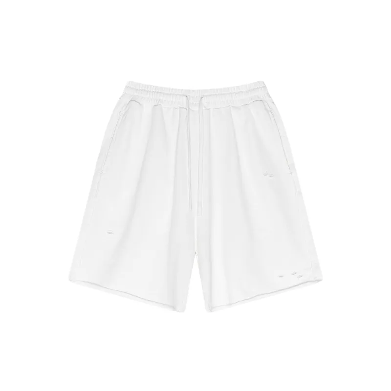 Fashionable Loose Cotton Sports Shorts-12