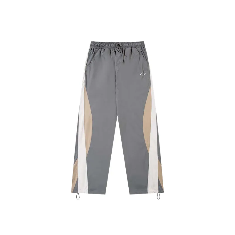 Simple Sporty Polyester Casual Pants-4