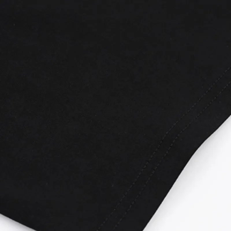 Street Loose Cotton Blended Fabric T Shirt Unisex-5
