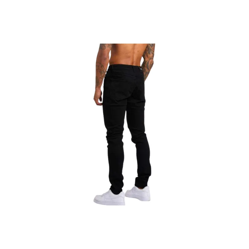 Simple Regular Jeans-5