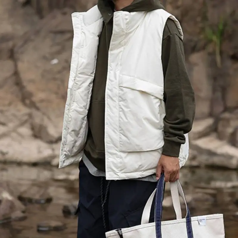 Fashion Simple Polyester Vest-2