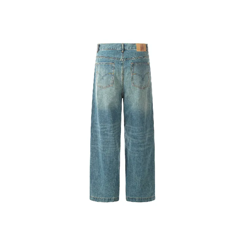 Retro Washed Jeans-1