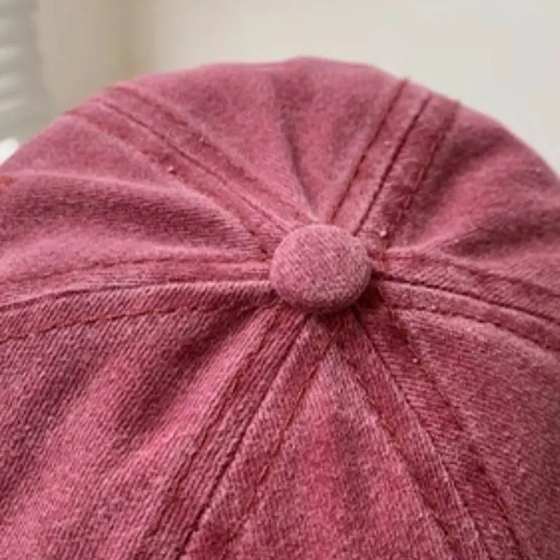 Fashionable Simple Peaked Cap-2