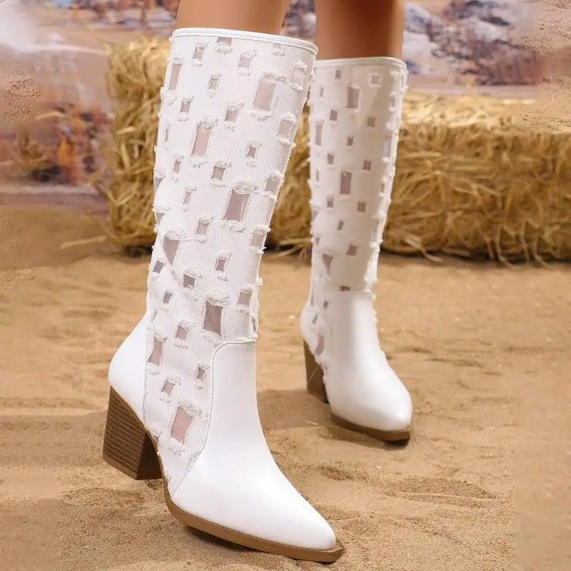 Fashionable Basics Knee High Boots-1