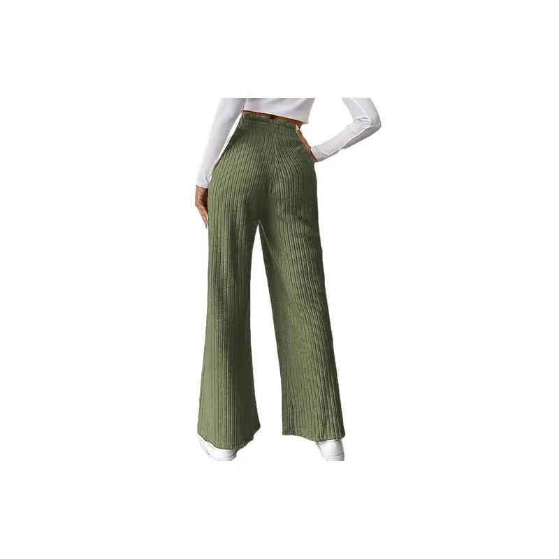 Casual Loose Polyester Sports Pants Women-7