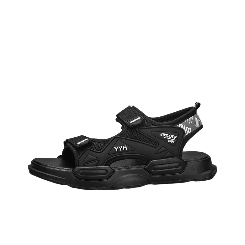 Casual Plain Beach Sandals-5