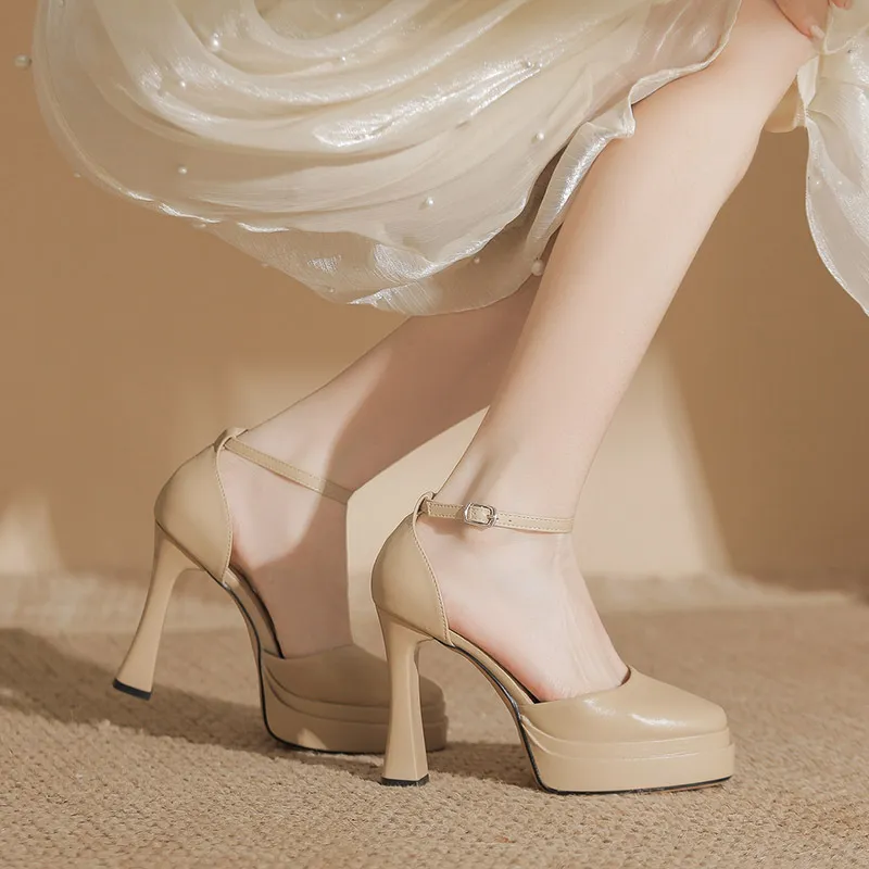 Sexy Waterproof Mary Jane Shoes-6