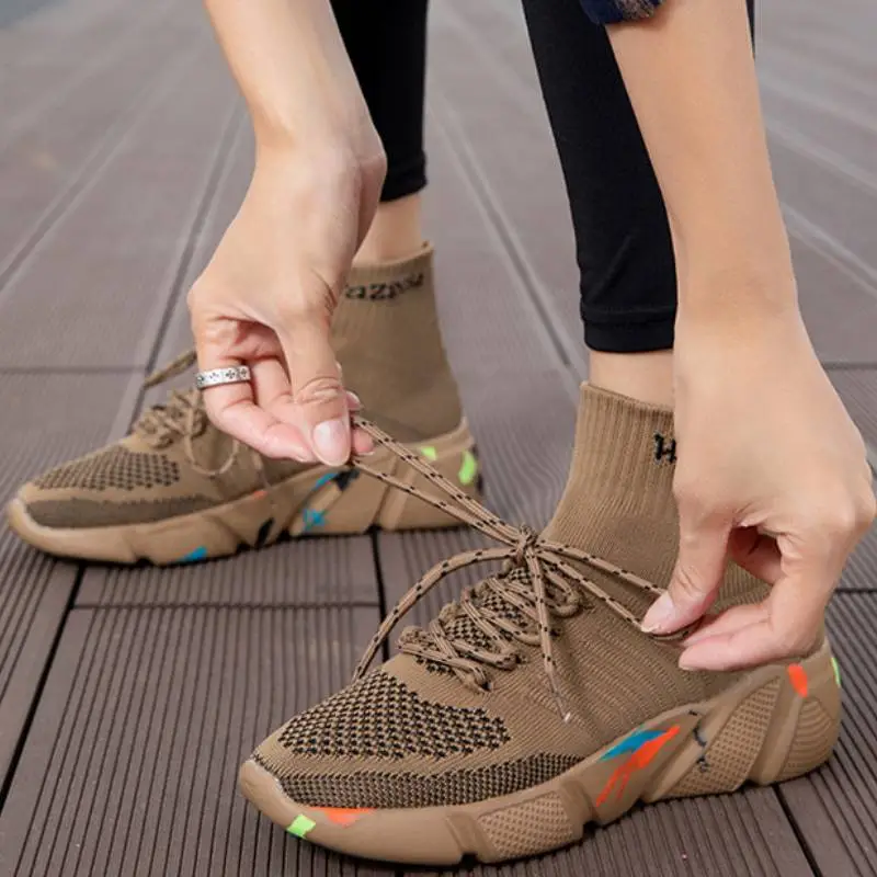 Breathable Sporty Slip On Shoes-5