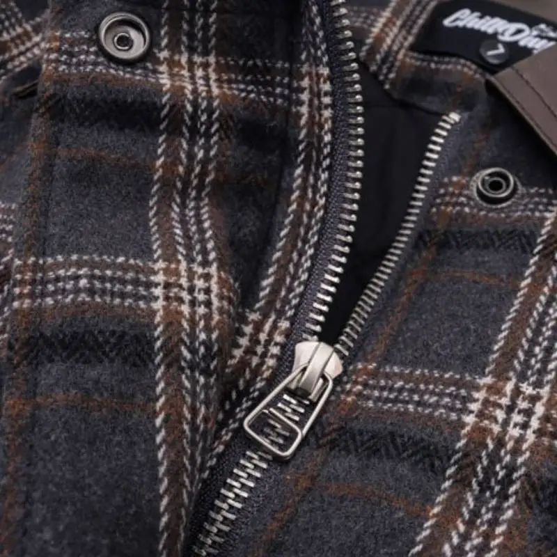 Loose Casual Quilted Jacket-4