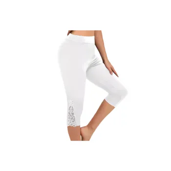 Plain Elegant Polyester Casual Pants Women