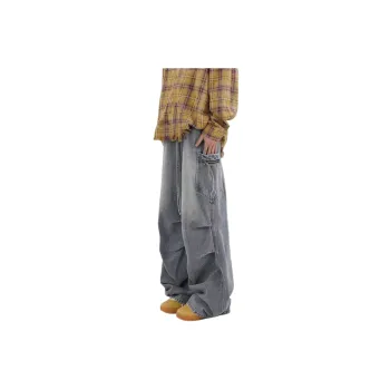 Retro Washed Street Jeans