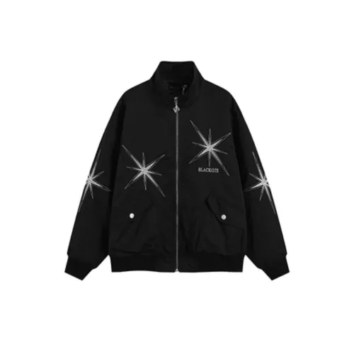 Star Embroidered Design Lapel Fashion Jacket