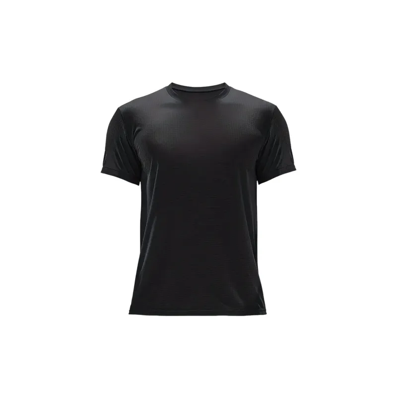 Simple Plain Blended Synthetic Fabrics T Shirt-8